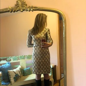 Mint Condition Vintage Ann Fogarty sequined Mini dress circa 1960